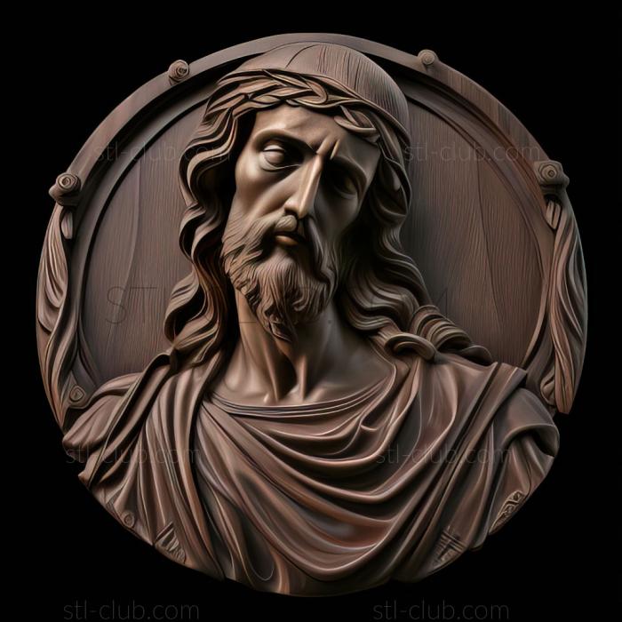 3D model st jesus (STL)